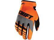 Shift Racing Assault Youth Boys MX Motorcycle Gloves Orange Small
