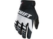 Shift Racing Assault Men s MX Motorcycle Gloves Black White 2X Large