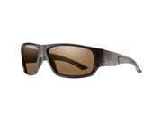 Smith Optics Discord Lifestyle Polarized Sunglasses Matte Tortoise Brown