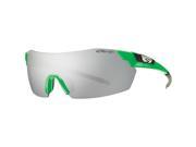 Smith Optics Pivlock V2 Premium Performance Rimless Lifestyle Sunglasses Neon Green Super Platinum One Size Fits All