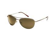 Suncloud Optics Patrol Metal Alloy Frames Polarized Outdoor Sunglasses Gold Brown One Size Fits All