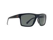 VonZipper Unisex Dipstick VP Meloptics Polarized Sunglasses Black Crystal Grey One Size Fits All