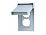 Leviton Outdoor Receptacle Cover. 4978GY
