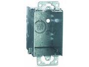 T B CDOW Steel Old Work Switch Box Non Gangable 3 x2 x2 1 2 1 2 KO S