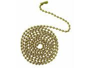 Beaded Chain 12 Brass Finish Carded Westinghouse Lighting 77012 030721770128