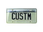 Custom Accessories 92520 License Plate Protector LICENSE PLATE COVER