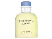 Light Blue by Dolce Gabbana for Men 2.5 oz EDT Spray