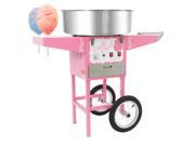 Funtime Commercial Candy Cloud Cotton Hard Candy Machine Floss Maker Cart FT1000