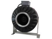 Virtual Sun 6 Inline Exhaust Duct Fan 500 CFM Blower Hydroponics Vent VS600F