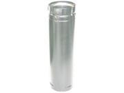 DURAVENT SD3036 3 inch X 36 inch Heat Resistant Stainless Steel Chimney Pipe