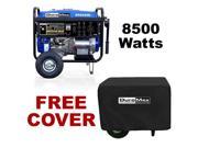 DuroMax 8500 Watt Portable Gas Powered Camping RV Generator XP8500E With Cover