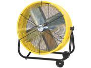 Ventamatic BF24TF YEL TE 24 Inch 2 Speed Direct Drive Totally Enclosed Air Fan
