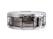 Ludwig 5 x 14 Black Beauty Brass Shell Snare Drum with Tube Lugs Chrome Hardware
