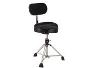 Gibraltar Oversized Moto Style Seat with Backrest Drum Throne