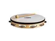 Meinl 10 Nino Headed Wood Tambourine Single Row