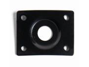 AllParts Rectangular Jackplate Black