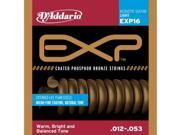 D Addario EXP16 Acoustic Guitar Strings Light 1 Pack