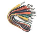 Hosa Patchbay Cables 8 pack 1 ft