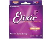 Elixir 11102 Medium NanoWeb Ac Guitar Strings 13 56