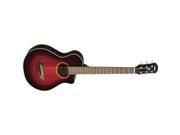Yamaha APXT2 3 4 Acoustic Electric Guitar Dark Red Burst