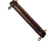 CE Vintage Amp Handle Brown with White Stitching