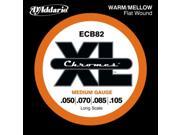 D Addario ECB82 Bass Guitar Strings Chromes Reg Scale 1 Set