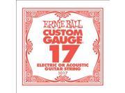 Ernie Ball Single Plain Steel String .017