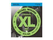 D Addario EXL165 Nickel Round Wound Soft Regular Bass Strings 45 105