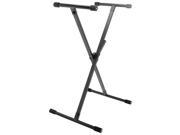 On Stage KS8390X Single X Lok Tight Quiksqueeze Keyboard Stand