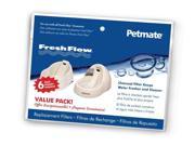 Petmate Fresh Flow Filter Cartridges 6 pk