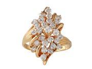 Ladies 1.97CTW Diamond 14K Yellow Gold Ring