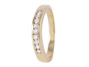 Ladies 0.4CTW Diamond 14K Yellow Gold Ring