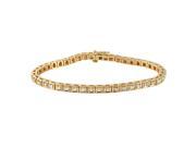Ladies 1.54CTW Diamond 14K Yellow Gold Bracelet