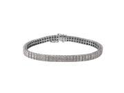 Ladies 2CTW Diamond 18k White Gold Bracelet