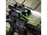4x30 IR Electro Sight With Green Laser and 140 LUM Flashlight COMBO