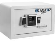 Barska Compact Biometric Safe BX 100 White