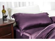 Aus Vio 100% Silk Pillow Cases King Cal King Iris 2 pieces