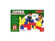 Jumbo Cardboard Basic Blocks 24 Pcs