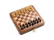 Magnetic Wooden Travel Chess