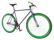 Vilano Rampage Fixed Gear Bike Fixie Single Speed Road Bike Large 58cm Grey Green