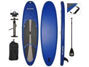 Vilano Navigator 10 6 Thick Inflatable SUP Stand Up Paddle Board Package