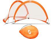 Optima Portable Pop Up Soccer Goals Set of 2 with Carry Case 6