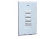 X10 PHW04D W or RSS18 Wireless 4 Button X10 Wall Switch White with White Inset