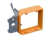 Double Gang Nail On Adjustable Low Voltage Bracket