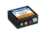 MuxLab Inc 500049 Stereo A V IR Pass Thru Balun Female