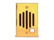 Channel Vision IU 0222 Brass Intercom Door Station for Telephone Entry System