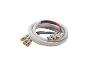 Steren 254 706IV 3 RCA to 3 BNC HDTV Component Video Cable 6 Foot