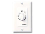 Spring Wound Timer White Timing Range 0 to 4 hr. 20 Max. Amps @ 125VAC
