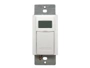 Intermatic EI600WC 7 Day Electronic In Wall Timer White
