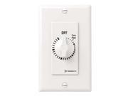 Spring Wound Timer White Timing Range 0 to 5 min. 20 Max. Amps @ 125VAC